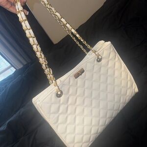 White Patent Leather Purse